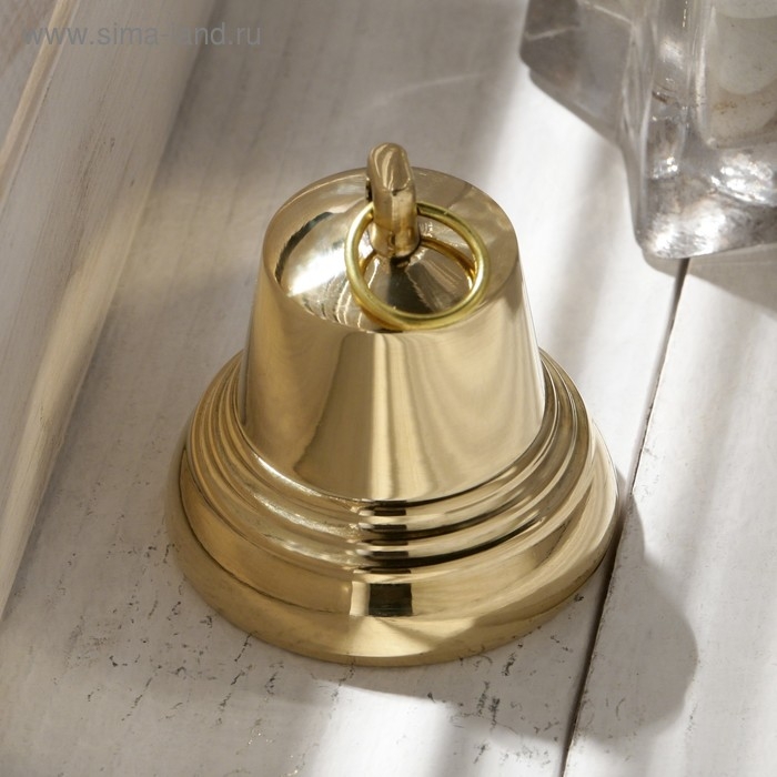 Колокольчик Валдайский №5, полированный, с ушком, d=53 мм Колокольчик Валдайский №5, полированный, с ушком, d=53 мм