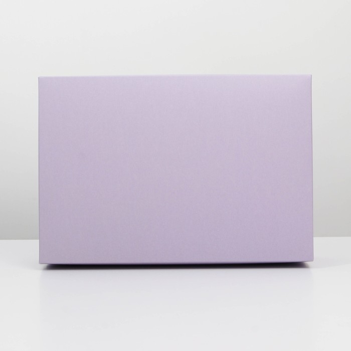 Коробка подарочная складная, упаковка, «Лавандовая», 30 х 20 х 9 см Коробка подарочная складная, упаковка, «Лавандовая», 30 х 20 х 9 см