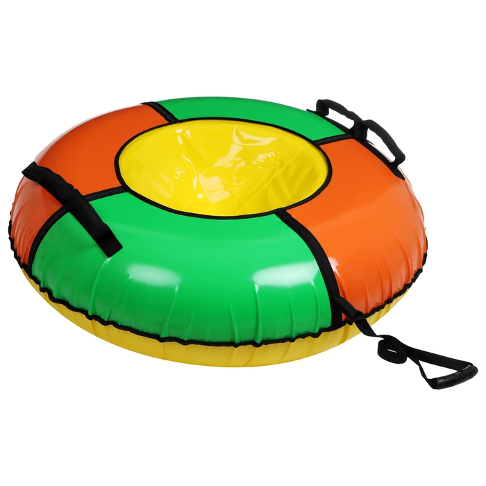 Тюбинг-ватрушка Winter Star, диаметр чехла 120 см, цвета МИКС Тюбинг-ватрушка Winter Star, диаметр чехла 120 см, цвета МИКС