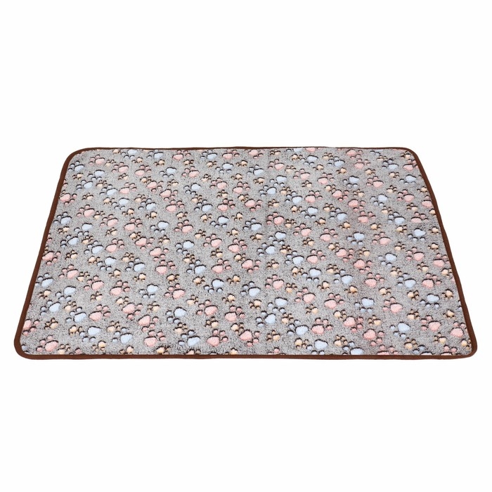 Плед для животных  Плед для животных "С любовью", 104 х 72 см, серый