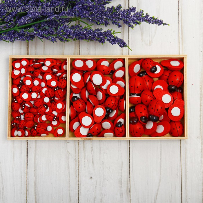 Набор декоративных наклеек «Божьи коровки» 3 размера; 8,2×19×1,5 см Набор декоративных наклеек «Божьи коровки» 3 размера; 8,2×19×1,5 см