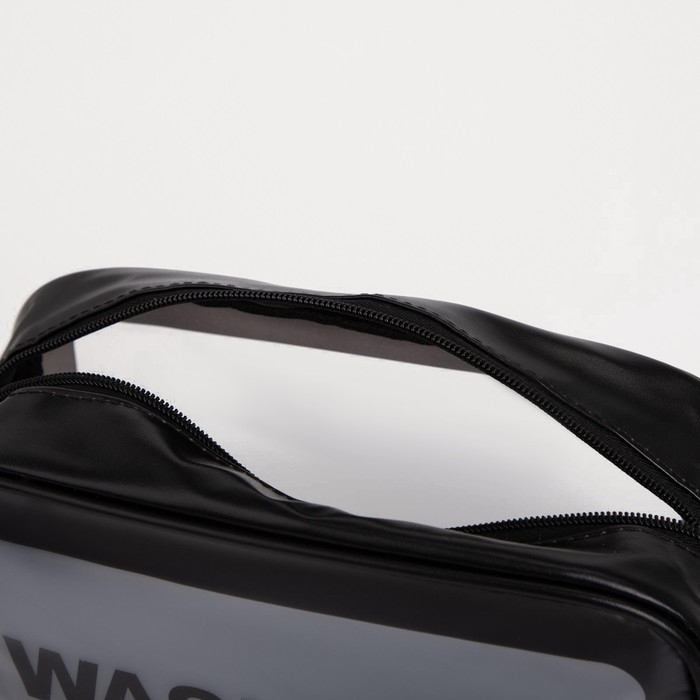 Косметичка на молнии, цвет чёрный Косметичка на молнии, цвет чёрный