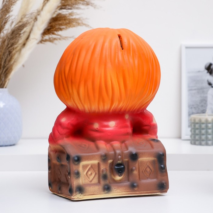 Копилка Копилка "Домовой на сундуке" 18х20х29см