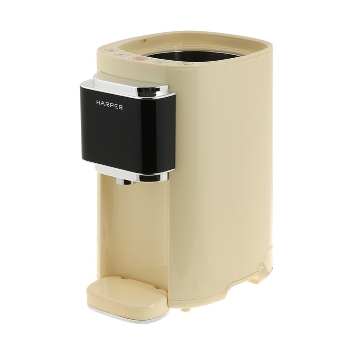 Термопот HARPER HTP-5T01, 1200 Вт, 5 л, регулировка t°, LED-дисплей, бежевый Термопот HARPER HTP-5T01, 1200 Вт, 5 л, регулировка t°, LED-дисплей, бежевый