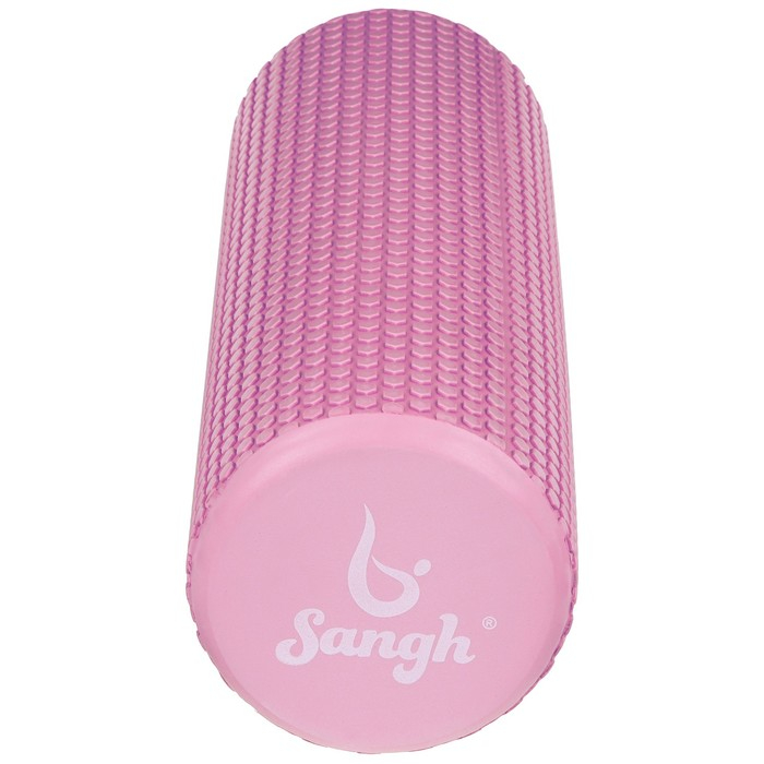 Ролик массажный Sangh, 45х15 см, цвет розовый Ролик массажный Sangh, 45х15 см, цвет розовый