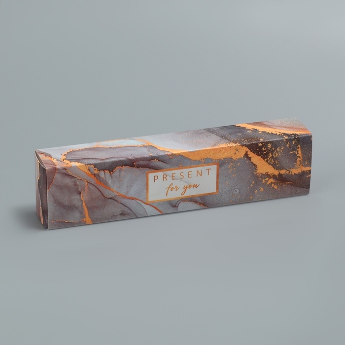 Коробка для конфет, кондитерская упаковка, 5 ячеек, «Камень», 5 х 21 х 3.3 см Коробка для конфет, кондитерская упаковка, 5 ячеек, «Камень», 5 х 21 х 3.3 см