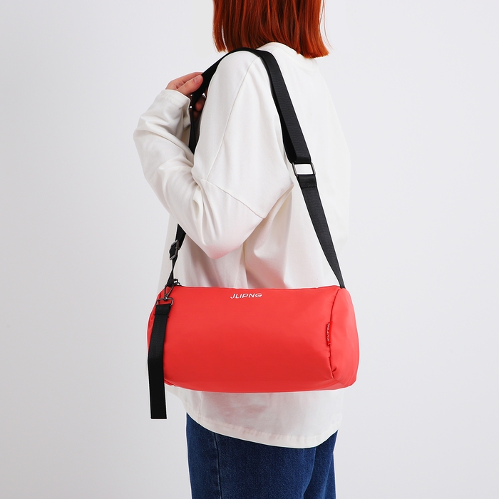 Сумка молодёжная на молнии, цвет коралловый Сумка молодёжная на молнии, цвет коралловый