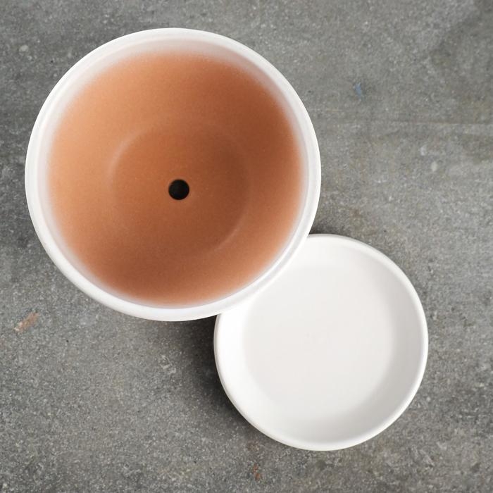 Горшок цветочный Горшок цветочный "Антик" ваниль, 1,65л