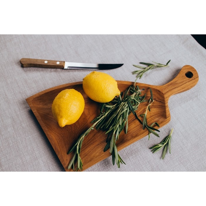 Блюдо 40х20х1,5 см, тиковое дерево Блюдо 40х20х1,5 см, тиковое дерево