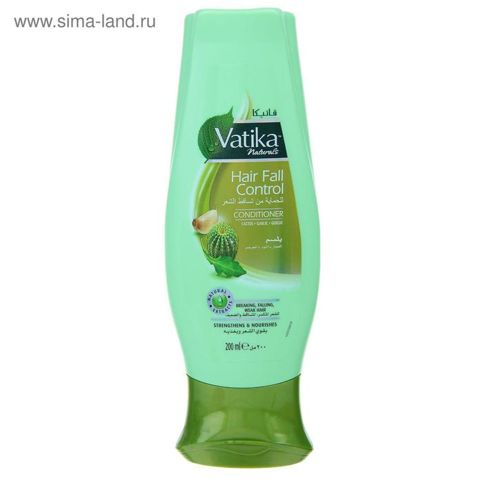 Кондиционер для волос  Кондиционер для волос "Dabur VATIKA", "Naturals Hair Fall Control", контроль выпадения волос, 200 мл