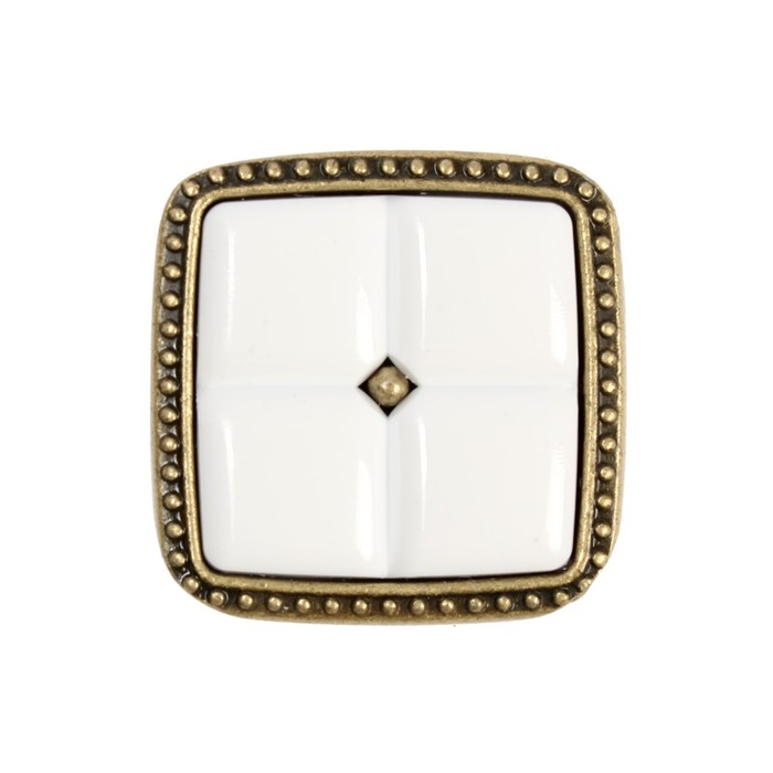 Ручка кнопка ELEGANT, керамическая, цвет бронза Ручка кнопка ELEGANT, керамическая, цвет бронза