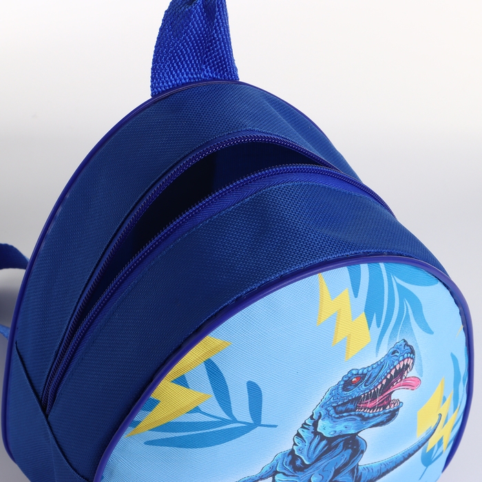 Рюкзак детский на молнии «Выбражулька», цвет синий Рюкзак детский на молнии «Выбражулька», цвет синий