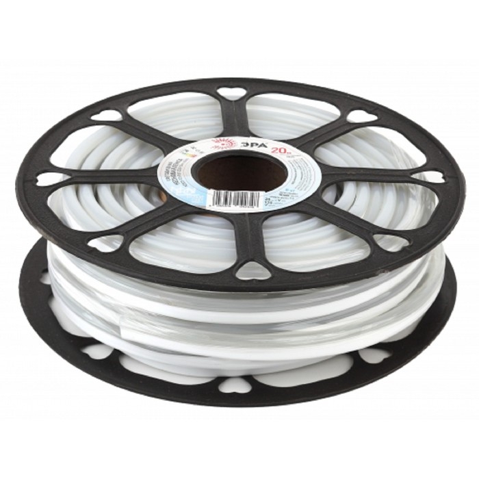 Гибкий неон «Эра» 8 × 16 мм, IP67, 20 м, SMD2835, 120 LED/м, 220 В, свечение холодное белое