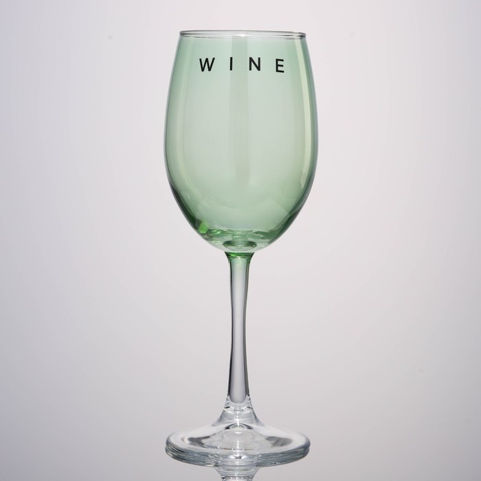 Бокал для вина «Wine», 360 мл, зеленый Бокал для вина «Wine», 360 мл, зеленый