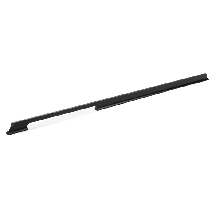 Ручка скоба CAPPIO, алюминий, м/о 768 мм, цвет черный с серой вставкой Ручка скоба CAPPIO, алюминий, м/о 768 мм, цвет черный с серой вставкой