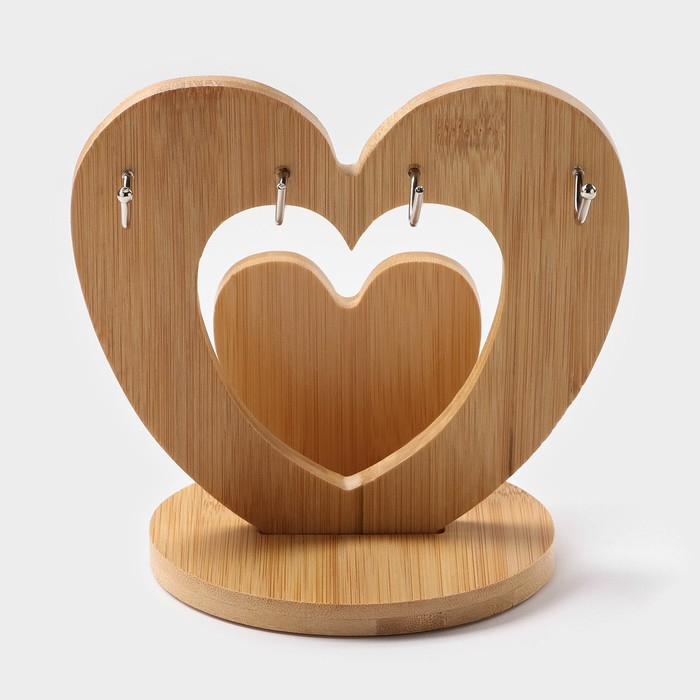 Набор чайный керамический на деревянной подставке «Эстет», 6 предметов: 2 чашки 200 мл, 2 подставки 9,5 см, 2 ложки, цвет белый Набор чайный керамический на деревянной подставке «Эстет», 6 предметов: 2 чашки 200 мл, 2 подставки 9,5 см, 2 ложки, цвет белый