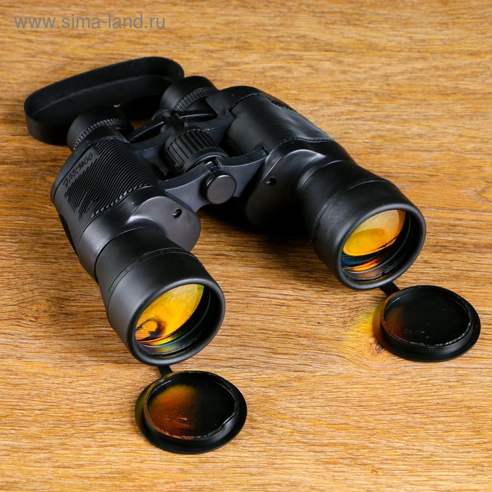 Бинокль 7х50,  Бинокль 7х50, "Путешественник", линзы рубин, с выемками на вставках