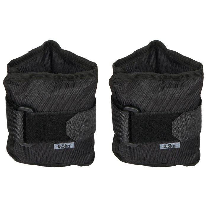 Утяжелители, 2 шт. × 0,5 кг, цвета МИКС Утяжелители, 2 шт. × 0,5 кг, цвета МИКС