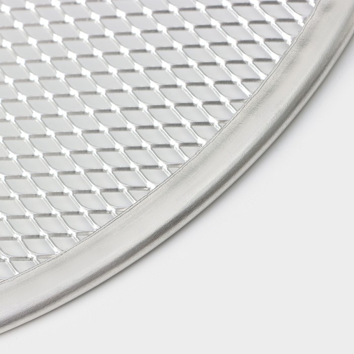 Форма для выпечки пиццыHanna Knövell, d=30 см, цвет серебряный Форма для выпечки пиццыHanna Knövell, d=30 см, цвет серебряный