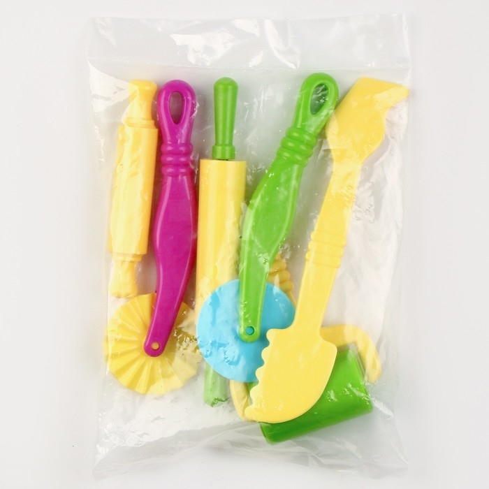 Инструменты для лепки, набор 6 штук, цвет МИКС Инструменты для лепки, набор 6 штук, цвет МИКС