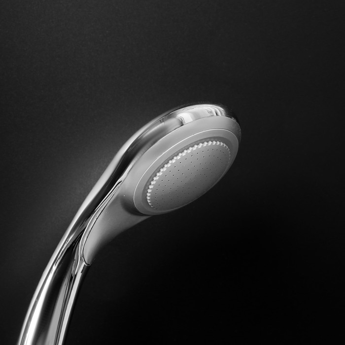 Душевая лейка ZEIN Z0111, 1 режим, d=80 мм, пластик, цвет хром Душевая лейка ZEIN Z0111, 1 режим, d=80 мм, пластик, цвет хром