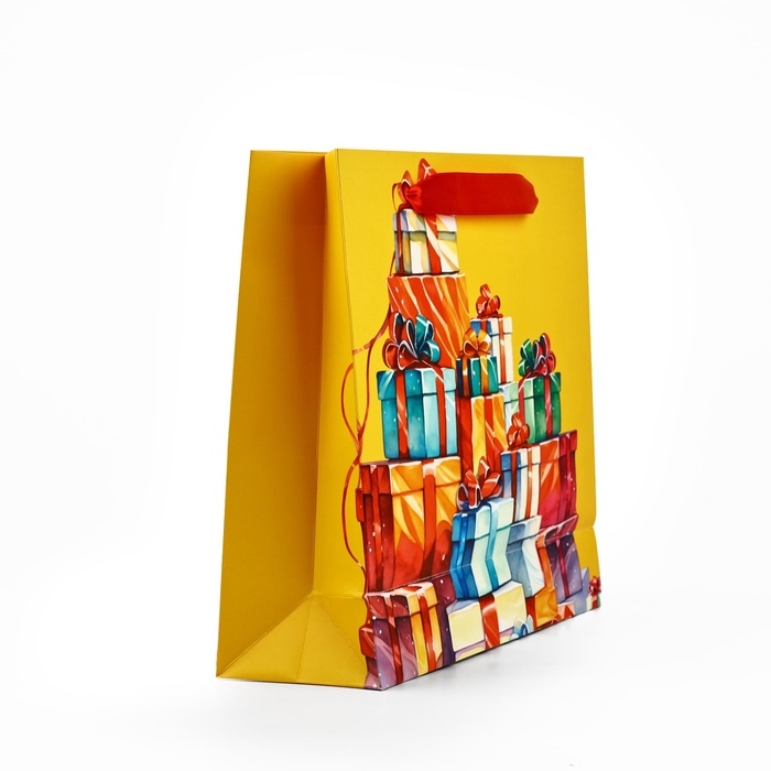 Пакет ламинированный с лентой «Поздравляю», M 30 х 9 х 26 см Пакет ламинированный с лентой «Поздравляю», M 30 х 9 х 26 см