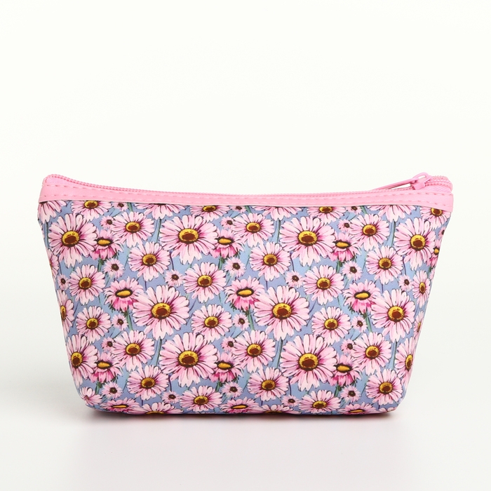 Набор косметичек 2 в 1 на молнии, цвет розовый Набор косметичек 2 в 1 на молнии, цвет розовый