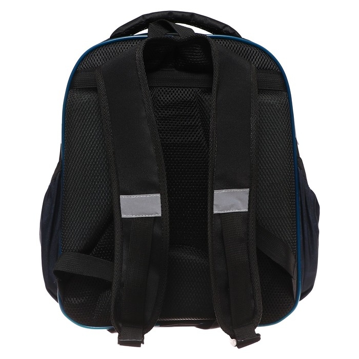 Рюкзак каркасный школьный, 37 х 28 х 19 см, Calligrata Вольт  Рюкзак каркасный школьный, 37 х 28 х 19 см, Calligrata Вольт "Аниме боец"