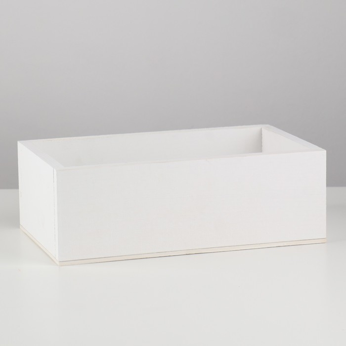 Кашпо флористическое деревянное  Кашпо флористическое деревянное " ПРОВАНС №4" 24,5х14,5х8 см