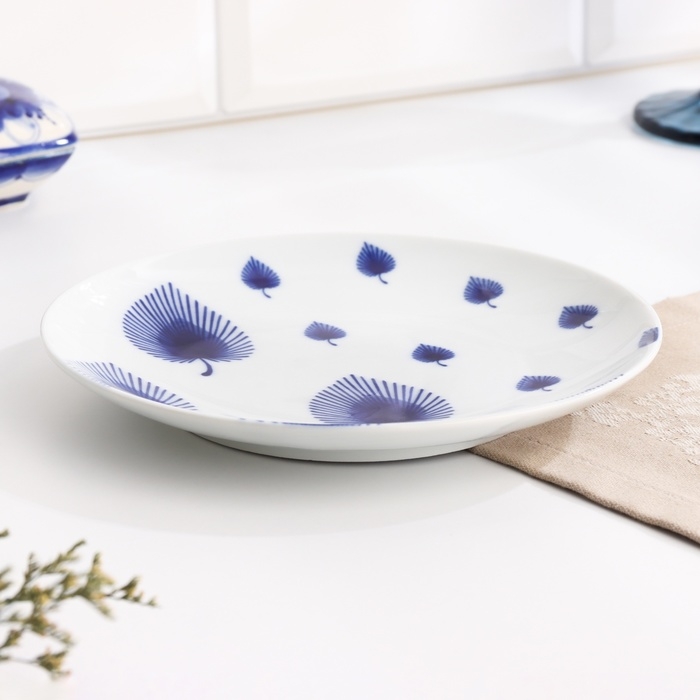 Тарелка Тарелка "Романс фантазия", д-175мм, нео гжель