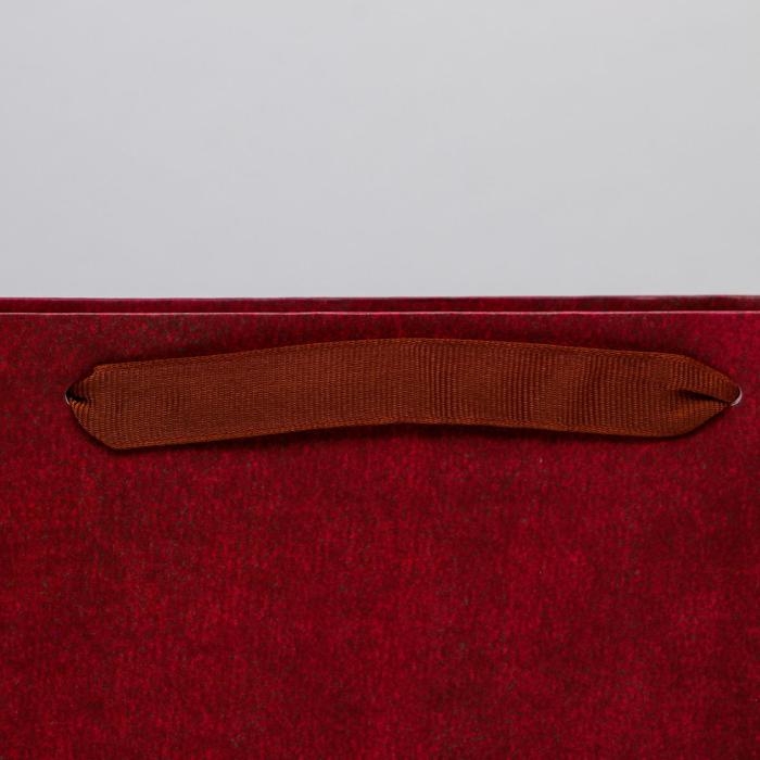 Пакет подарочный ламинированный вертикальный, упаковка, &laquo;От всего сердца&raquo;, M 25.5 х 30 х 9 см