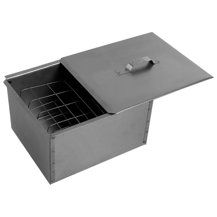 Коптильня «Фиеста», двухъярусная, 34х27х21 см Коптильня «Фиеста», двухъярусная, 34х27х21 см