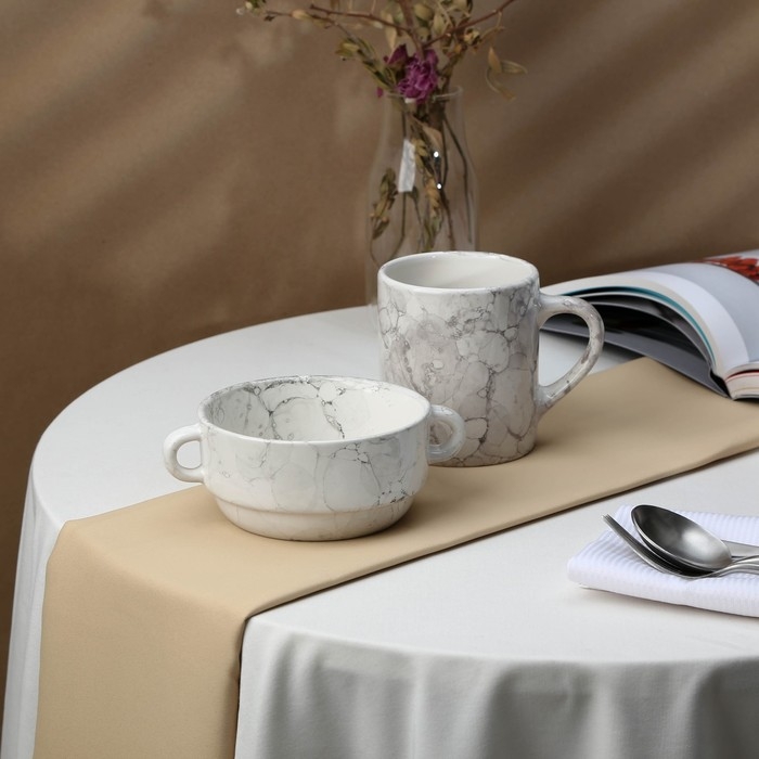 Бульонница фарфоровая Bolla bianca, 300 мл, d=11,5 см, h=5,5 см