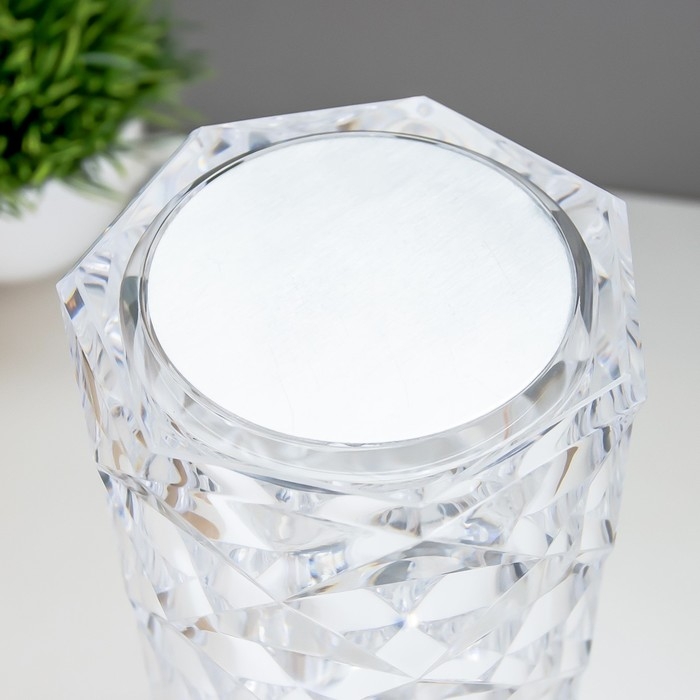 Настольная лампа Настольная лампа "Хрустальный замок" LED 1Вт 4000К USB сенсорный 9х9х21.5 см RISALUX