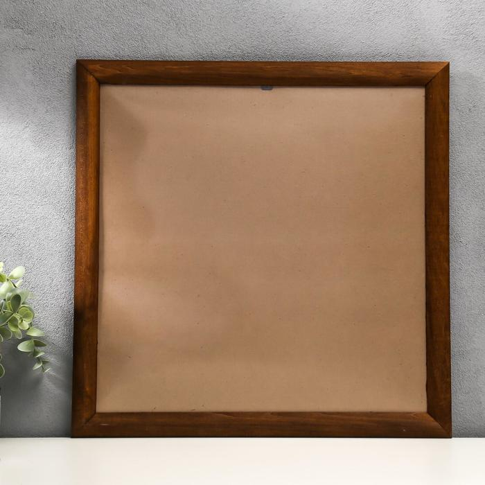 Фоторамка липа 40х40 см, венге(пластиковый экран) Фоторамка липа 40х40 см, венге(пластиковый экран)