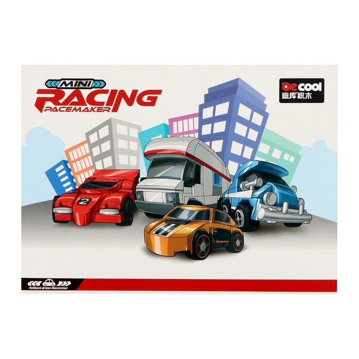 Конструктор &laquo;Армия. Танчики&raquo;, 4 вида, цвет МИКС