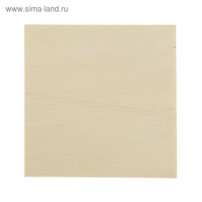 Доска для резьбы, из липы, 100х100х15 мм