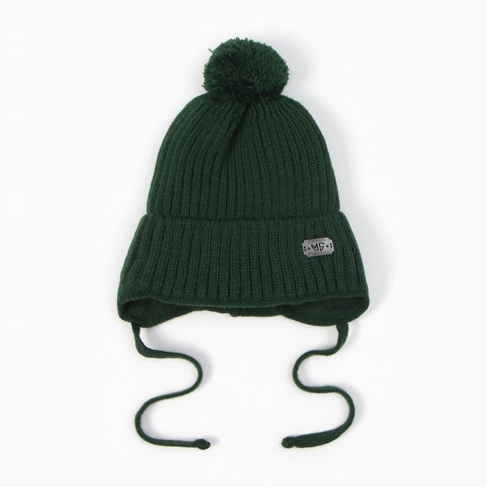 Шапка детская, цвет зеленый, размер 52-54 Шапка детская, цвет зеленый, размер 52-54