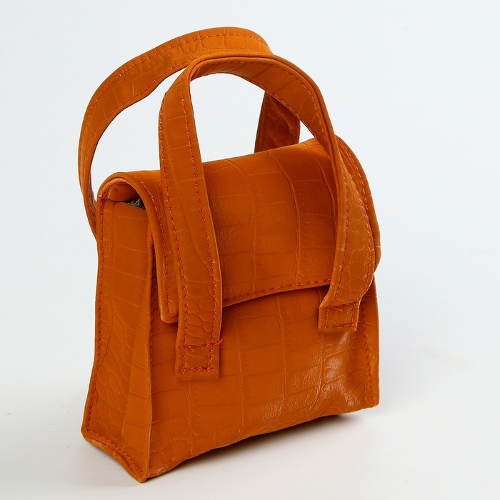 Сумка для кукол «Крокодил», цвет коричневый Сумка для кукол «Крокодил», цвет коричневый