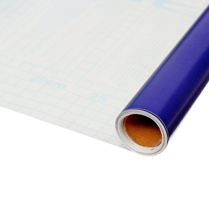 Пленка самоклеящаяся, сиреневая, 0.45 х 3 м, 8 мкм Пленка самоклеящаяся, сиреневая, 0.45 х 3 м, 8 мкм