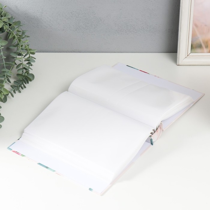 Фотоальбом на 200 фото 10х15 см Фотоальбом на 200 фото 10х15 см "Любящие зайки" МИКС 26х20,5х5,6 см