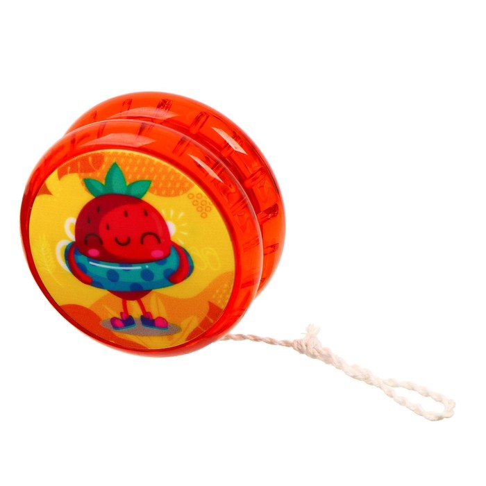 Йо-йо «Фрукты» световой, виды МИКС Йо-йо «Фрукты» световой, виды МИКС