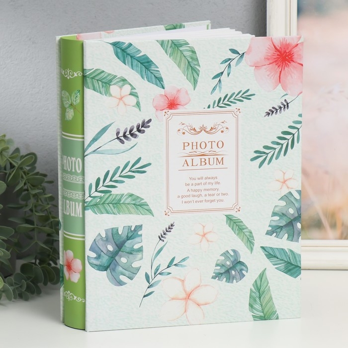 Фотоальбом на 200 фото 13х18 см Фотоальбом на 200 фото 13х18 см "Гавайи" МИКС 29,5х23х5,5 см