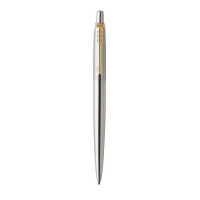 Набор Parker Jotter Core FK691 Stainless Steel GT ручка перьевая + ручка шариковая, корпус из нержавеющей стали