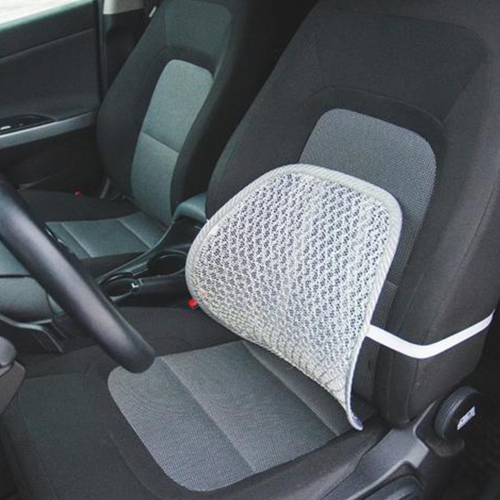 Ортопедическая спинка на сиденье Torso 38×39 см, серый Ортопедическая спинка на сиденье Torso 38×39 см, серый