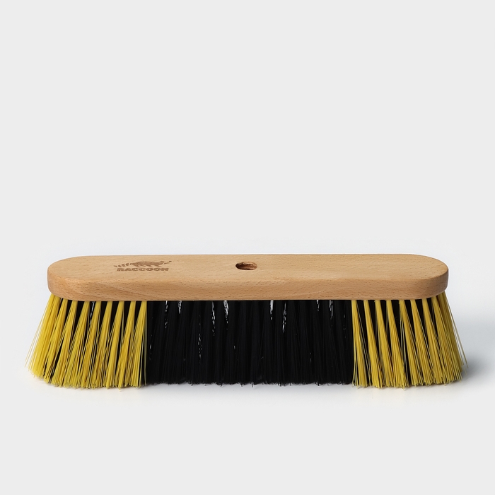 Щётка для пола Raccoon, 28×6×1,6 см, 174 пучка, искусственная щетина Щётка для пола Raccoon, 28×6×1,6 см, 174 пучка, искусственная щетина