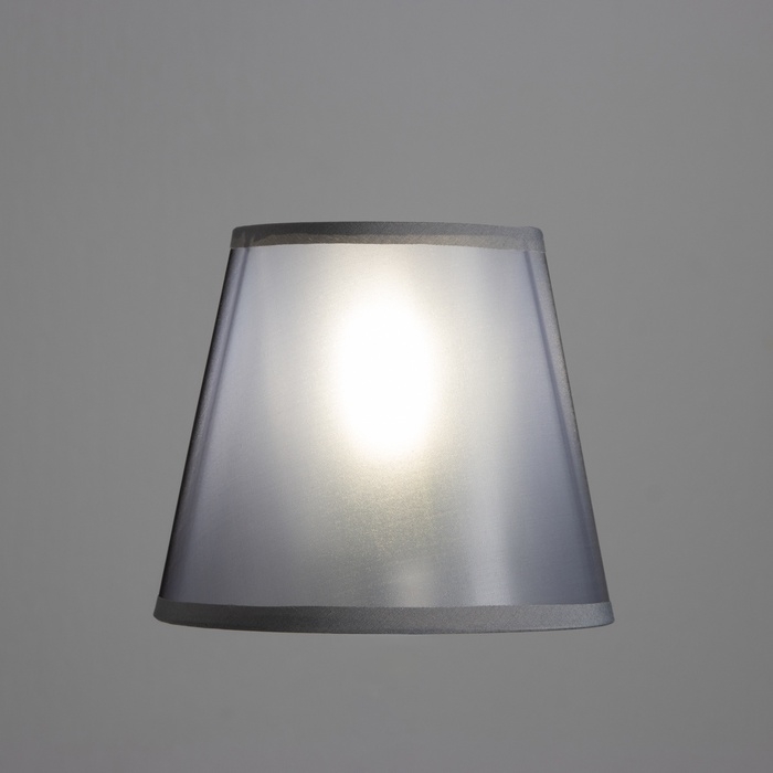 Абажур Е27 серый 15х15х13 см Абажур Е27 серый 15х15х13 см