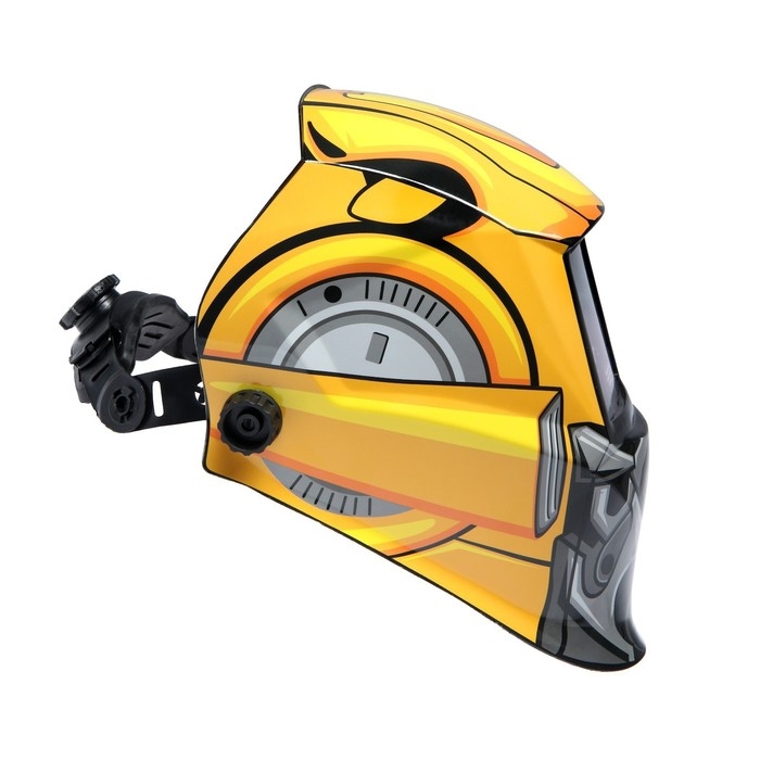 Маска сварщика ТУНДРА РОБОТ Ф5, хамелеон, 93х43 мм, DIN 9-13, внешняя регулировка, Li п/п Маска сварщика ТУНДРА РОБОТ Ф5, хамелеон, 93х43 мм, DIN 9-13, внешняя регулировка, Li п/п