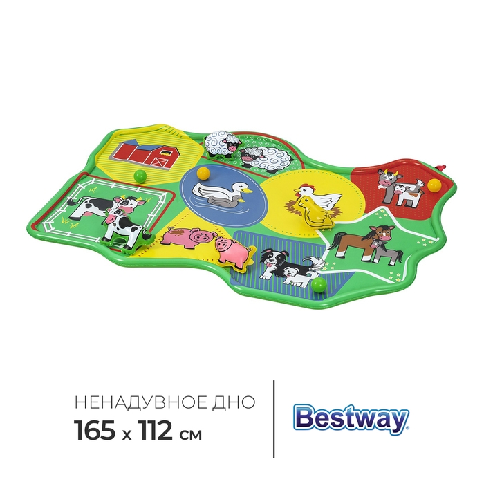 Игровая дорожка «На ферме», 165 х 112 см, от 1 года 52564 Bestway Игровая дорожка «На ферме», 165 х 112 см, от 1 года 52564 Bestway