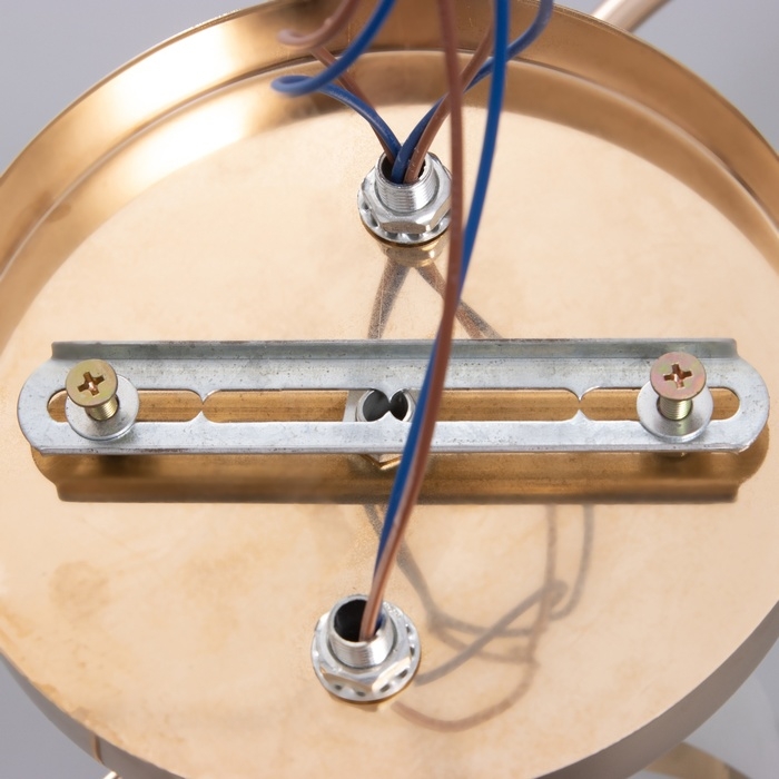 Люстра Люстра "Дэйл" 3х40Вт Е27 Золото МОДЕЛЬ: 2612372